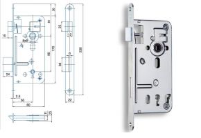 Zámek HOBES 536 C  P-L