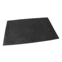 Kokosová čisticí venkovní vstupní rohož FLOMA Rectangle - Deco - délka 45 cm, šířka 75 cm, výška 2,3 cm