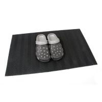 Gumová čisticí oboustranná venkovní vstupní rohož FLOMA Double-sided - délka 45 cm, šířka 75 cm, výška 1 cm