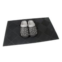 Gumová čisticí oboustranná venkovní vstupní rohož FLOMA Double-sided - délka 45 cm, šířka 75 cm, výška 1 cm