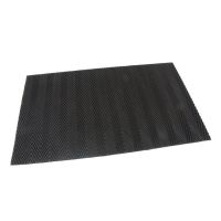 Gumová čisticí oboustranná venkovní vstupní rohož FLOMA Double-sided - délka 45 cm, šířka 75 cm, výška 1 cm