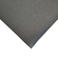 Šedá pěnová protiskluzová protiúnavová rohož - délka 90 cm, šířka 60 cm, výška 0,95 cm