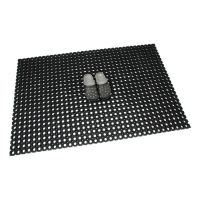 Gumová čisticí venkovní vstupní rohož na hrubé nečistoty FLOMA Octomat - délka 40 cm, šířka 60 cm, výška 2,2 cm