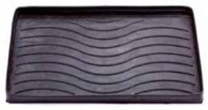 Gumový odkapávač na boty FLOMA Waves - délka 40 cm, šířka 80 cm a výška 3 cm