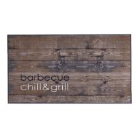 Pratelný koberec do kuchyně FLOMA BBQ Chill &amp; Grill (Cfl-S1) - 67 x 120 x 0,5 cm