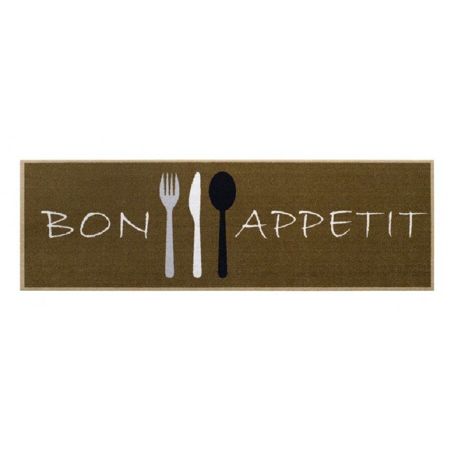Pratelný koberec do kuchyně FLOMA Bon Appetit - délka 50 cm, šířka 150 cm, výška 0,5 cm