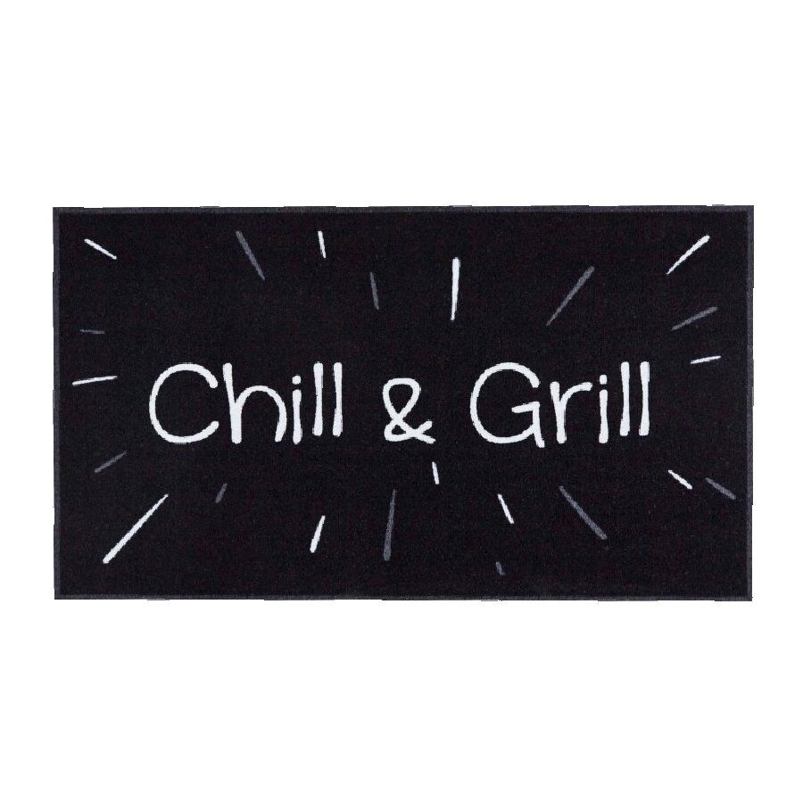 Pratelný koberec do kuchyně FLOMA Chill & Grill (Cfl-S1) - délka 67 cm, šířka 120 cm, výška 0,5 cm
