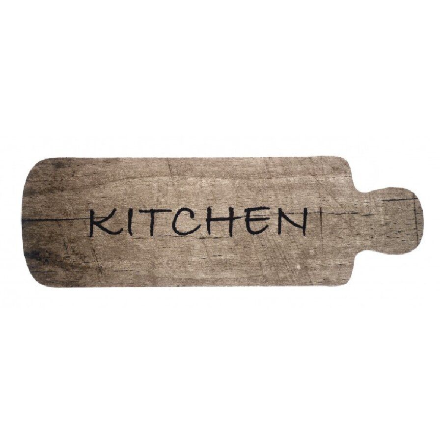 Pratelný koberec do kuchyně FLOMA Cutting board - délka 50 cm, šířka 150 cm, výška 0,5 cm