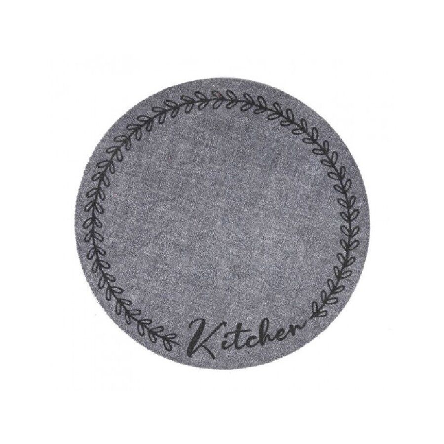 Kuchyňský pratelný koberec FLOMA Kitchen - průměr 67 cm, výška 0,5 cm