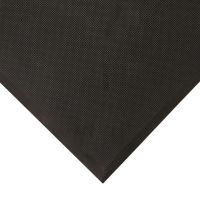 Černá pěnová protiúnavová hygienická olejivzdorná rohož - 150 x 90 x 1,7 cm