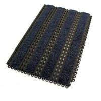 Modrá textilní zátěžová děrovaná vstupní rohož Premier TruckStop (Cfl-S2) - délka 44 cm, šířka 29 cm, výška 1,4 cm