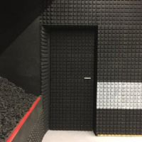 Protiodrazová akustická rohož (deska) FLOMA V45/R30 EchoStop - délka 50 cm, šířka 50 cm, výška 4,5 cm