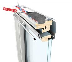 Střešní okno KEYLITE FUTURETHERM WCP T04 kyvné 78x98 cm dřevo bílá barva 2-sklo Thermal