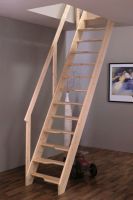 Mlynářské schodiště s madlem Softline