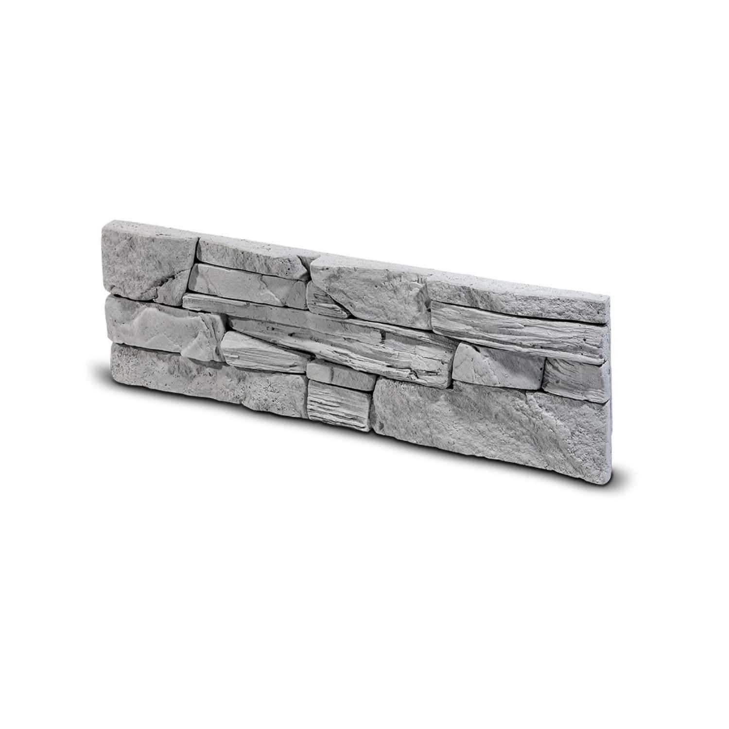 Obkladový kámen MANUS šedá 495x145x35 mm Beton balení 0,43m2 Steinblau