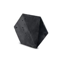 Obkladový kámen Steinblau PLAYA HEXAGON 3D - černá, balení 0,31m2, beton