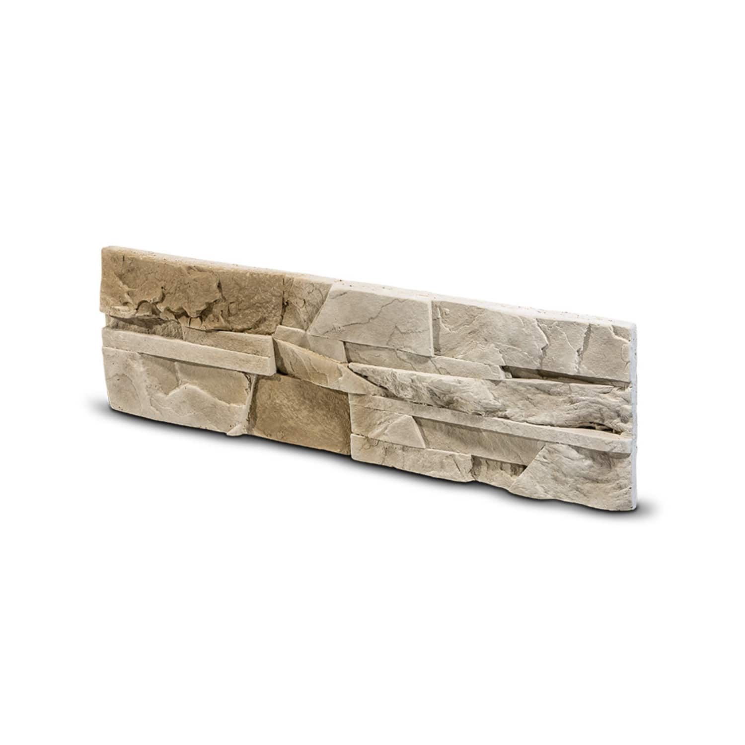 Obkladový kámen SORRENTO krémová 494x147x35 mm Beton balení 0,43m2 Steinblau