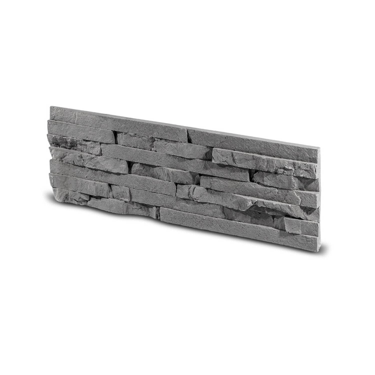 Obkladový kámen TEPIC grafit 495x145x25 mm Sádra balení 0,43m2 Steinblau