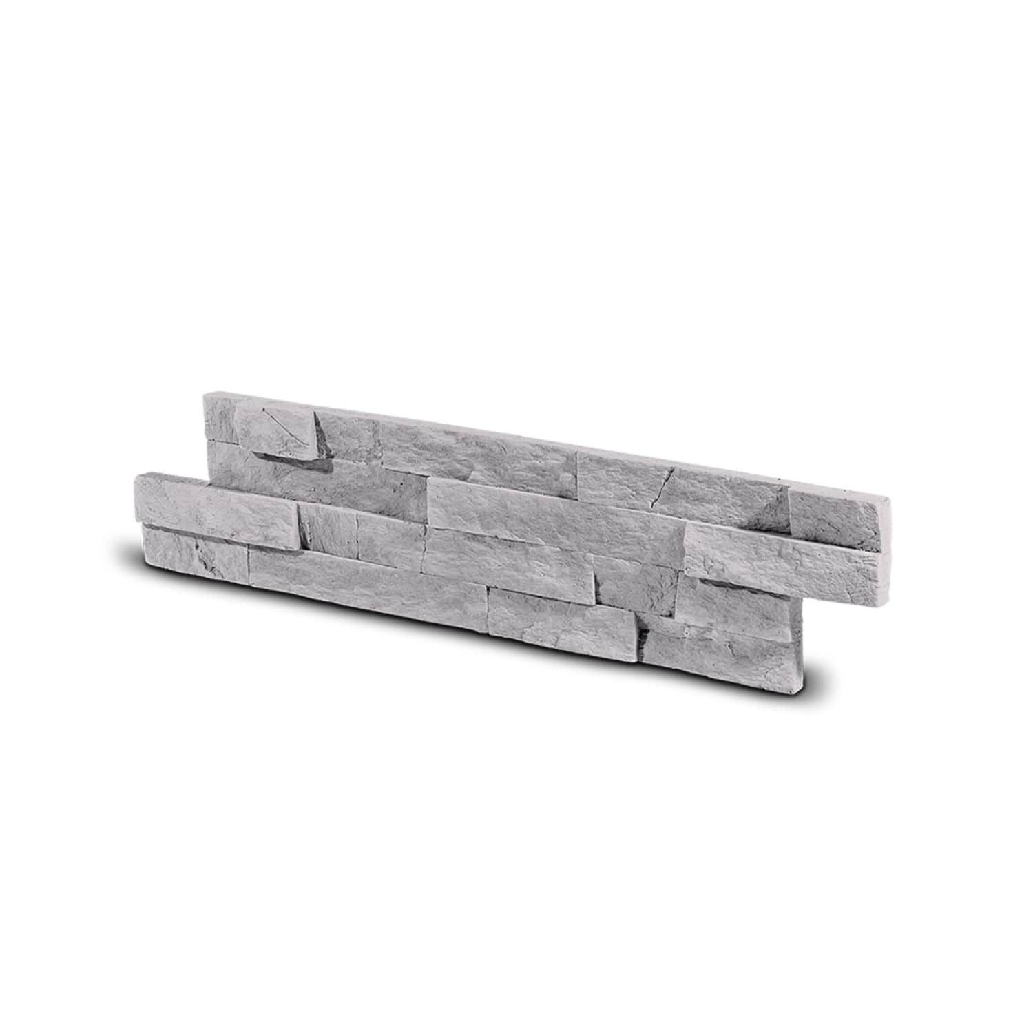 Obkladový kámen VERTIGO šedá 450x100x25 mm Beton balení 0,4m2 Steinblau