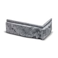 Roh pro cihlový obklad se spárou Steinblau MODENA - šedá, balení 0,6bm, beton