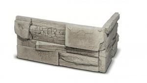 Roh pro obkladový kámen Steinblau AROS - světle šedá, balení 0,87bm, beton