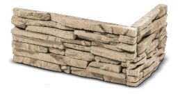 Roh pro obkladový kámen Steinblau CUBANA - krémová, balení 0,87bm, beton