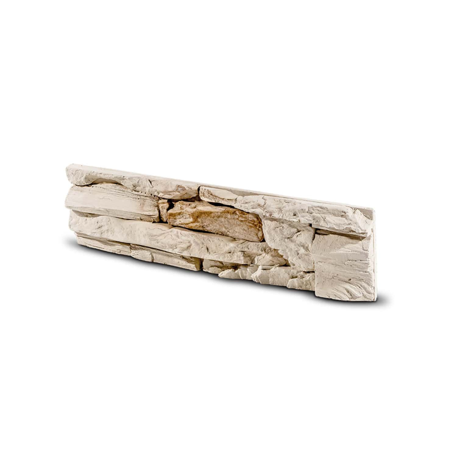 Vzorek - Obkladový kámen DAFINA béžovo hnědá 398x98x35 mm Beton (1 ks) Steinblau