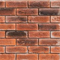 Vzorek - Cihlový obklad se spárou MAYO 1 červená 525/150/16mm beton (1 ks) Steinblau