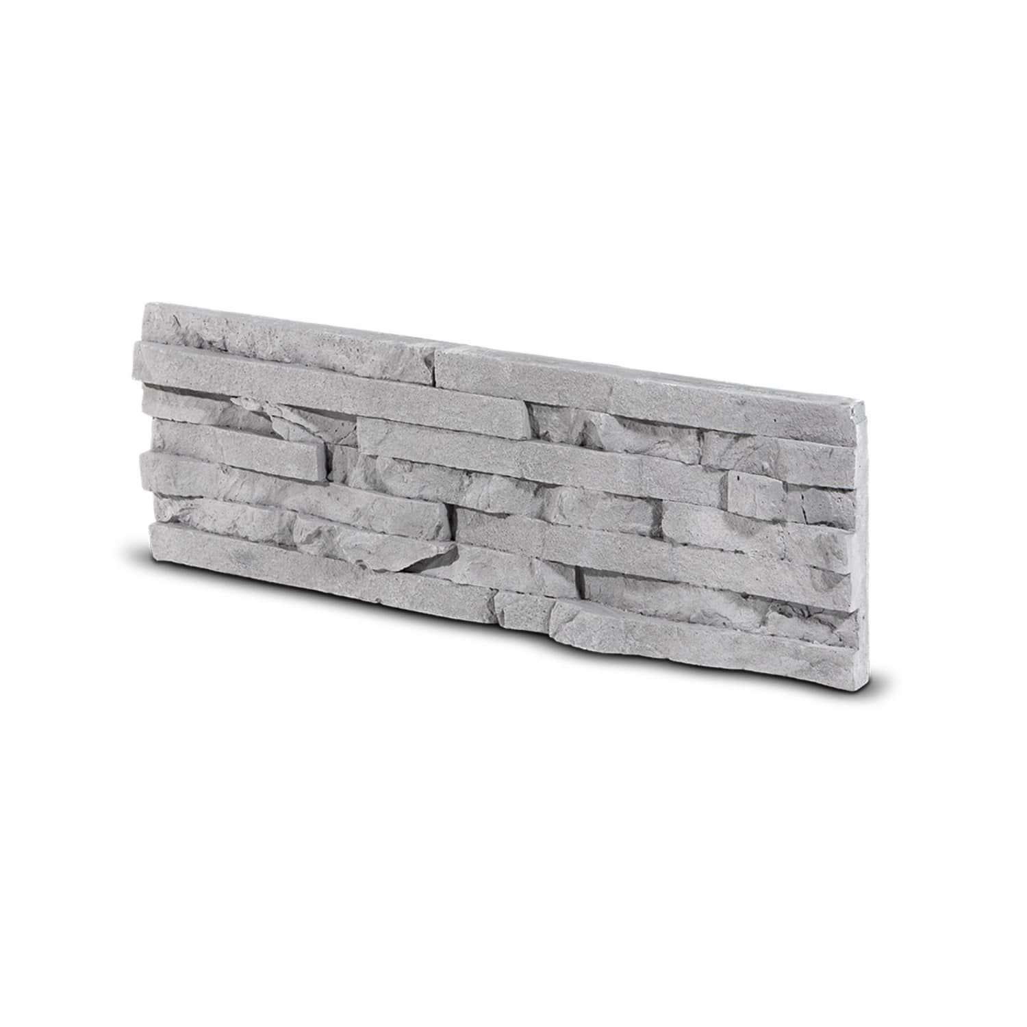 Vzorek - Obkladový kámen TEPIC šedá 495x145x25 mm Sádra (1 ks) Steinblau