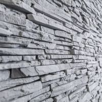 Vzorek - ROH Kamenný obklad CUBANA grafit 320x155x145x35 mm Beton (1 ks) Steinblau