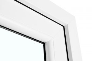 Okno plastové EKOSUN 6 bílé, OS1A 90x120 P,trojsklo, 6kom/81mm (vč. kliky) Uw=0,96 Eko-Okna