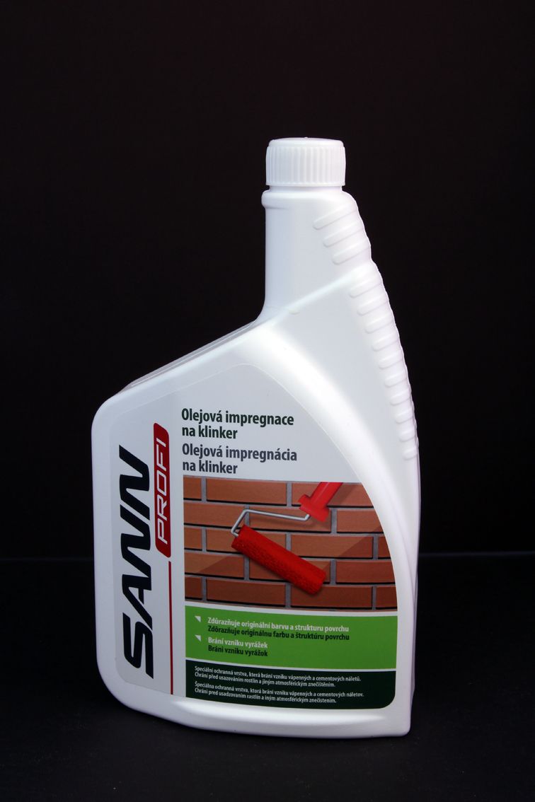 Impregnace Sann Profi 1l olejová na Klinker