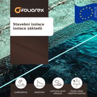 Stavební izolace - fólie do základů 4x6 m - 200 (certifikovaná)