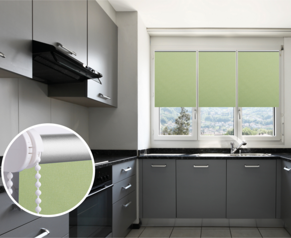 ROLETA MINI 57X150 THERMO ROLETA SILVER 205 (zelená) Decori