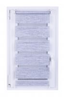 Roleta DEN&NOC Wood 42 x 150cm bílo šedá č. BH67 Macher Decori