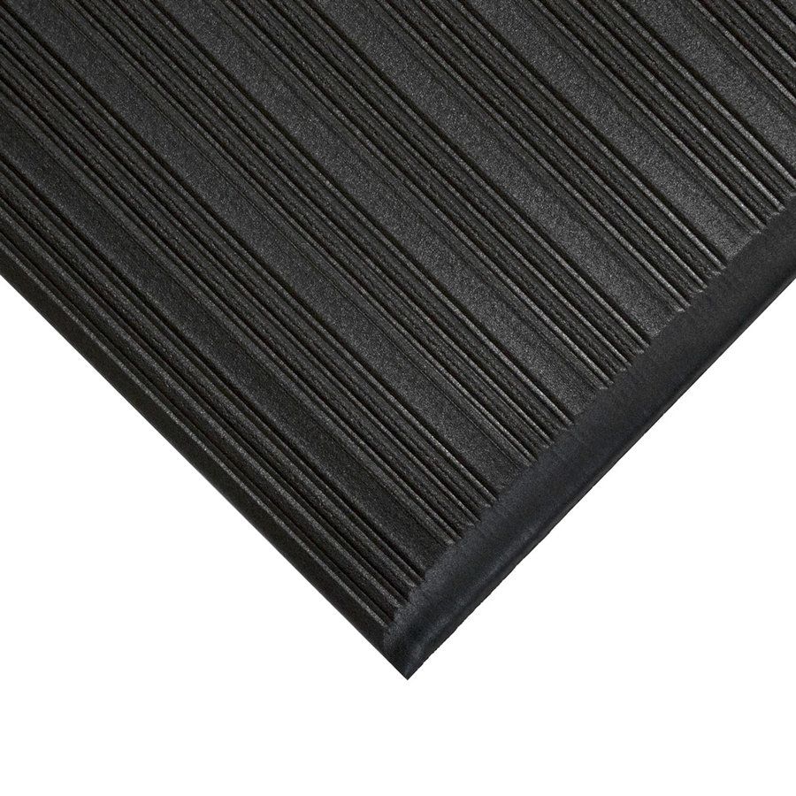 Černá pěnová protiskluzová protiúnavová rohož (role) - délka 18,3 m, šířka 90 cm, výška 0,95 cm F