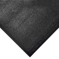 Černá gumová protiúnavová rohož - délka 150 cm, šířka 90 cm, výška 1,25 cm