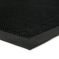 Gumová venkovní čisticí vstupní rohož FLOMA Rubber Brush - délka 90 cm, šířka 120 cm, výška 1,2 cm