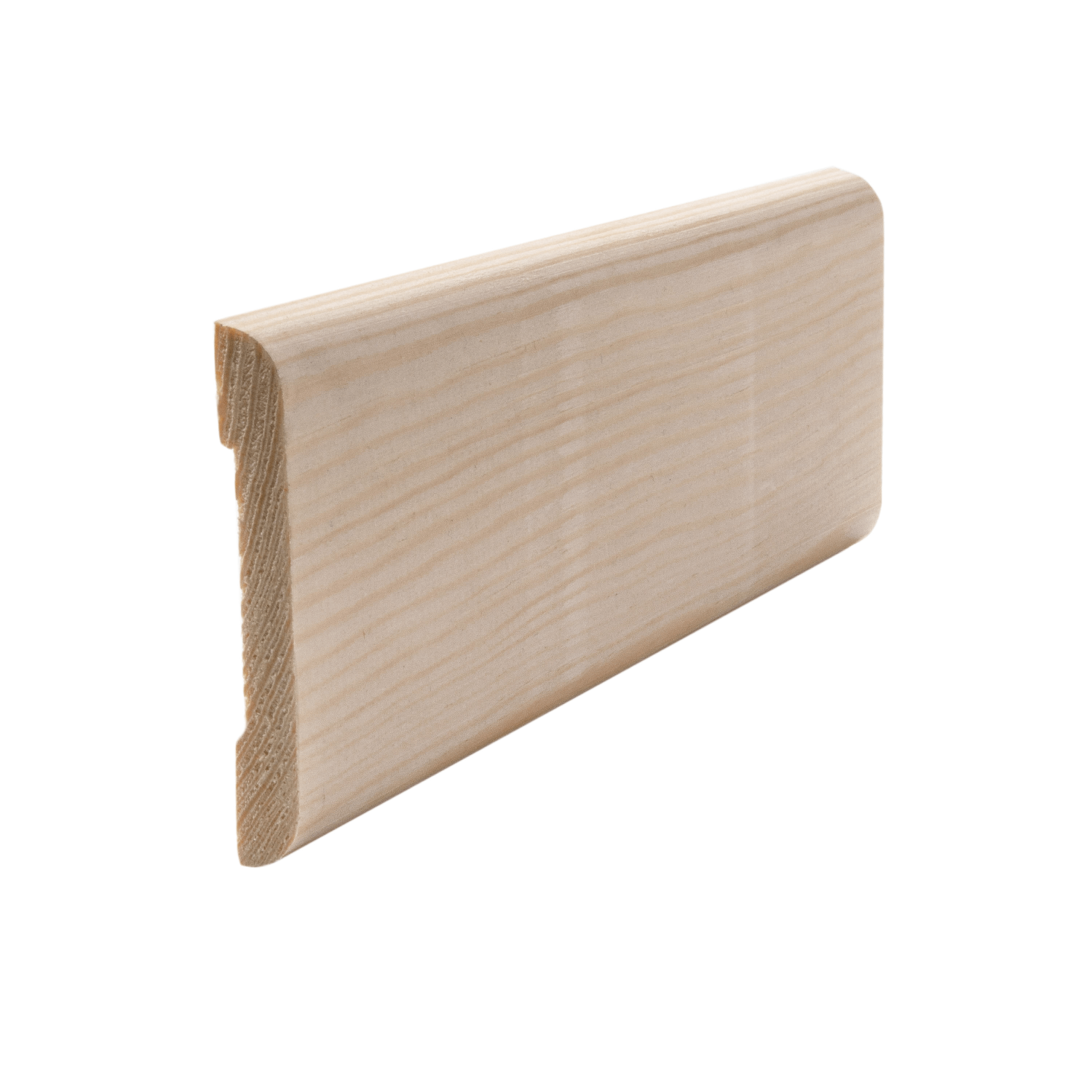 Lišta podlahová soklová 10X80X2200 mm borovice přírodní Gaff