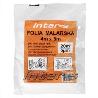 Malířská fólie 4m/5m 5µm