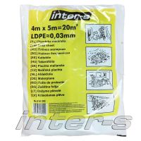 Malířská plachta 4/5 m 0.03 mm E