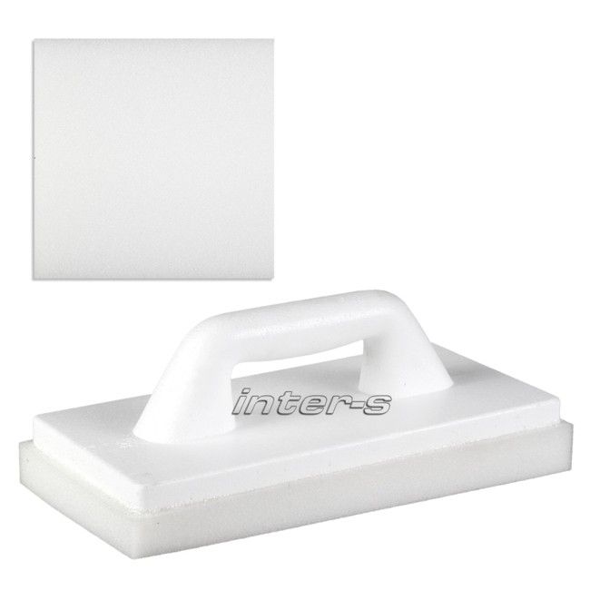 Polystyrenové hladítko s měkkou houbou 13/27 cm