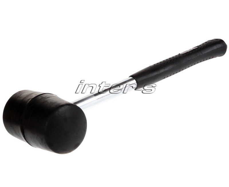 Gumové kladivo černé 0,45 kg
