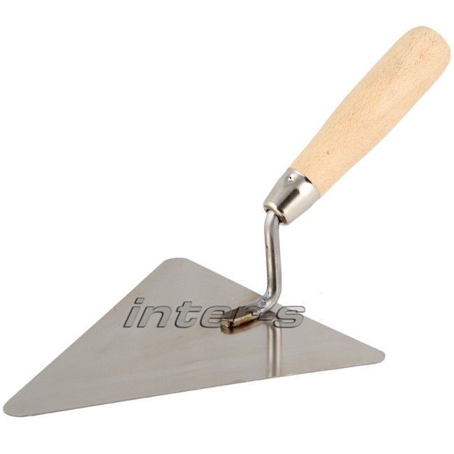 Trojúhelníková stěrka 180 mm z nerezové oceli