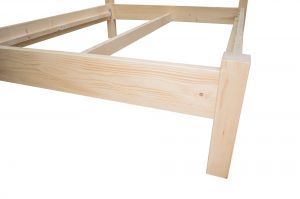 Postel ze smrkového masivu New 160x200 cm RoyalBuild