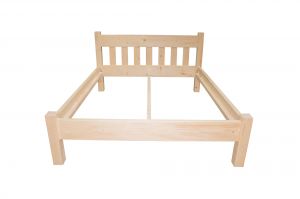 Postel ze smrkového masivu New 150x200 cm RoyalBuild