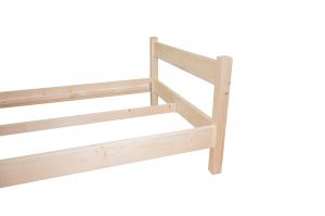 Postel ze smrkového masivu One 150x200 cm RoyalBuild