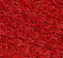 Červená vstupní rohož FLOMA Future - délka 60 cm, šířka 90 cm, výška 0,5 cm