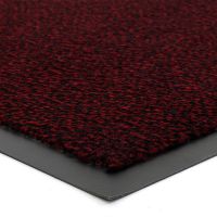 Červená vnitřní čistící vstupní rohož FLOMA Mars - 90 x 300 x 0,5 cm