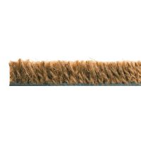 Hnědá kokosová čistící vstupní rohož FLOMA Rucco - délka 40 cm, šířka 60 cm a výška 1,7 cm